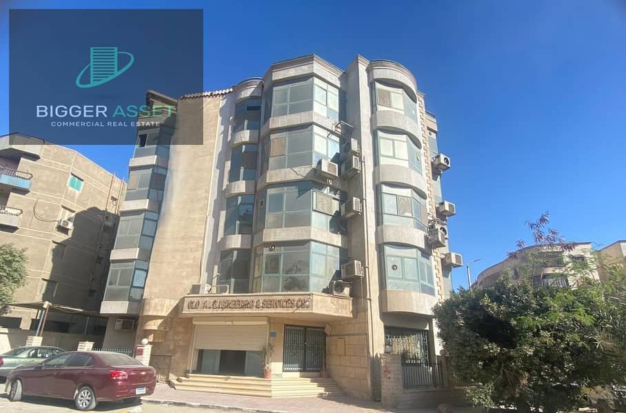 Admin Building 1158Sqm Fully Finished in Zahraa El Maadi Below Market Price - Widok 2