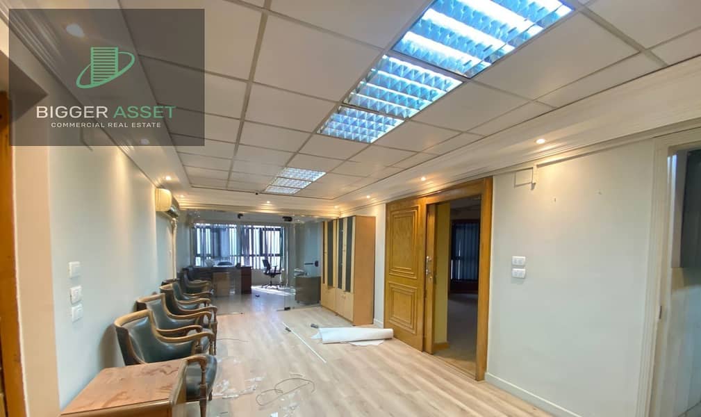 Admin Building 1158Sqm Fully Finished in Zahraa El Maadi Below Market Price - Widok 5