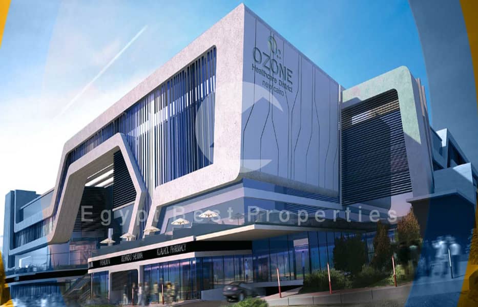 For sale Ready-to-Operate Clinic in New Cairo, Fully Finished with ACs Included, and Installments Over 48 Months. - Widok 6