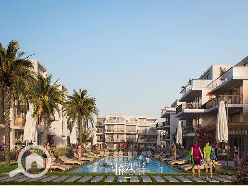 Fully finished Penthouse for sale with installments till 2030 in Silver Sands North Coast By Ora Developments - Widok 3