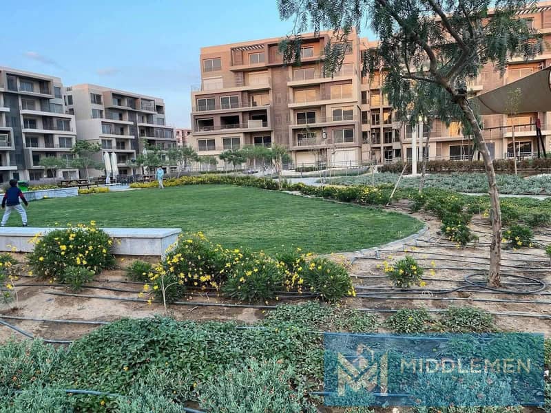 apartment 150m Prime location Ba7ary open view on Landscape Fully Finished Ready to Move palm hills capital gardens new cairo - Widok 2