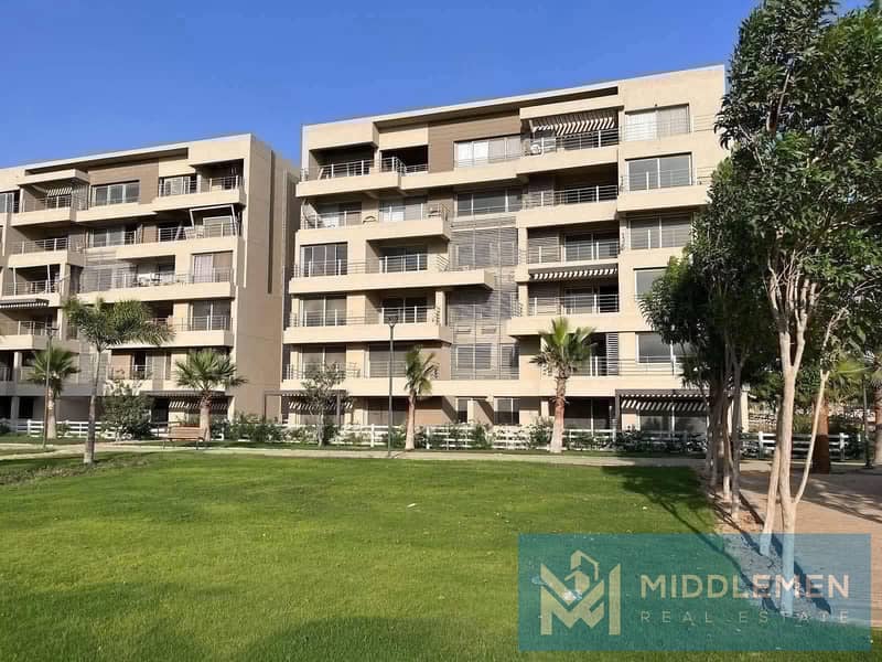 apartment 150m Prime location Ba7ary open view on Landscape Fully Finished Ready to Move palm hills capital gardens new cairo - Widok 4