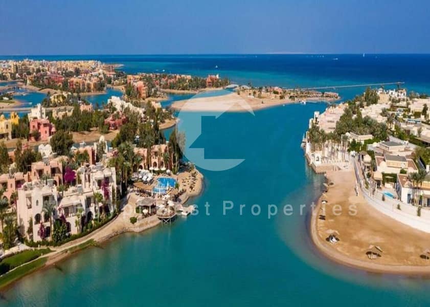 Standalone For Sale in Gouna Fully Finished in New Island Open Lagoon Front Very Prime Location - Mehr
