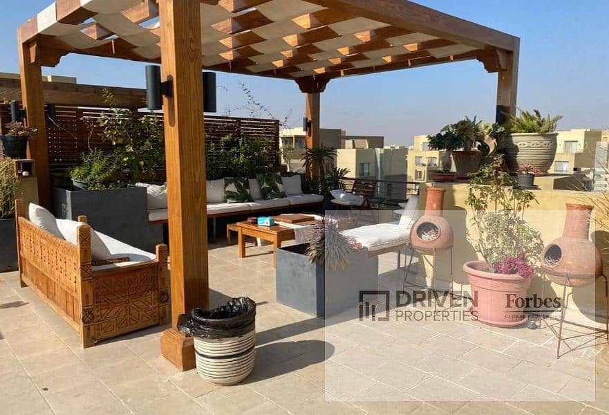 Fully Finished Duplex With ACs Kitchen Pool View for Rent in Palm Parks Palm Hills Compound 6th of October - Widok 4