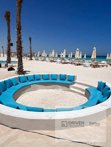 Super Lux Chalet with Direct Sea View for Sale by Installments Amwaj Sea Shore Hyde Park North Coast Ras El Hekma - Ansicht 4