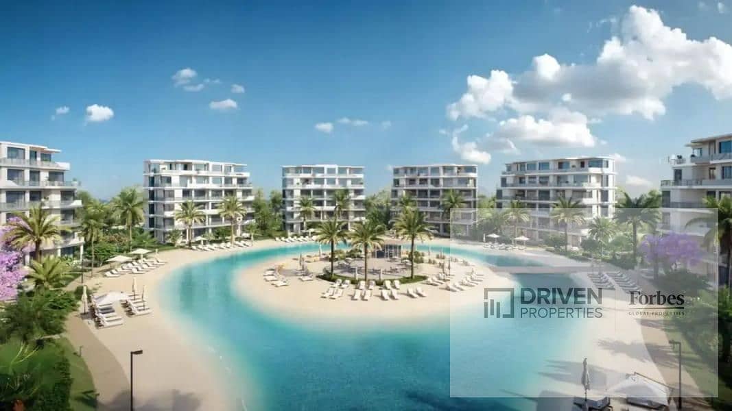 Super Lux Chalet with Direct Sea View for Sale by Installments Amwaj Sea Shore Hyde Park North Coast Ras El Hekma - Ansicht 6