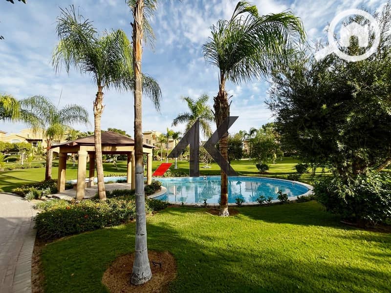 Amazing Town Middle villa For Sale in Dyar Park - New Cairo - Widok 4