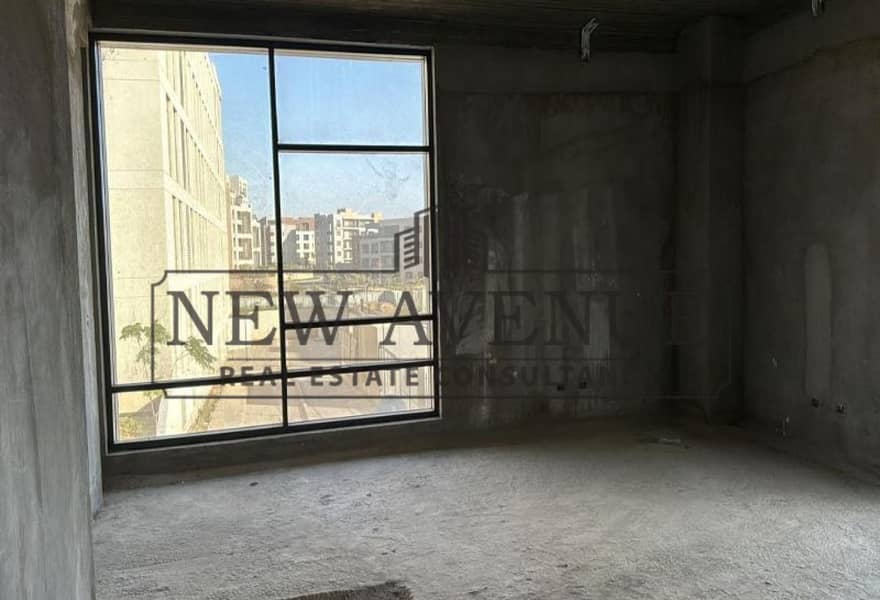 Office 119 Sqm Rent District 5 Semi Finished New Cairo – pohled 4