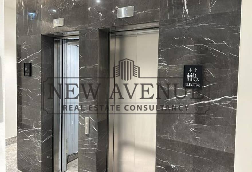 Office 119 Sqm Rent District 5 Semi Finished New Cairo – pohled 5