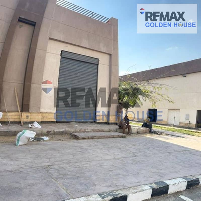 Electrical supplies shop, 55 meters in size and 7 meters high, suitable for adding a second floor, for sale in Wasal Residence Compound, Shorouk City, - Widok 2