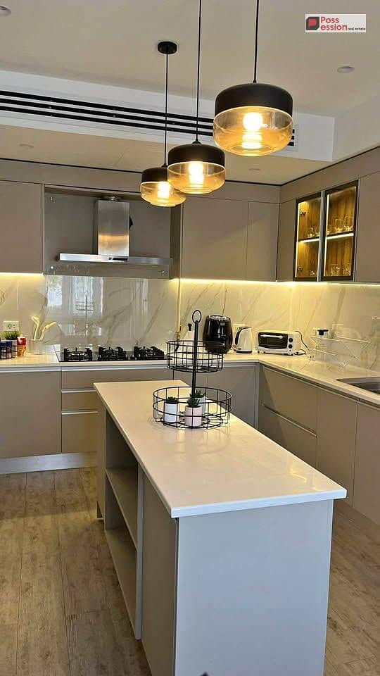 Ground floor apartment with a garden, area 275 m, 3 rooms, immediate delivery, for sale in installments in El Patio Casa Compound, El Shorouk, in fron - Ansicht 6