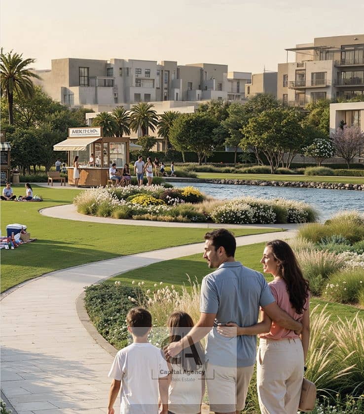 Apartment for sale in the heart of the New Capital in R4 in Park Sight compound with a down payment of only 2.5% next to La Vista and Palm Hills - Widok 5