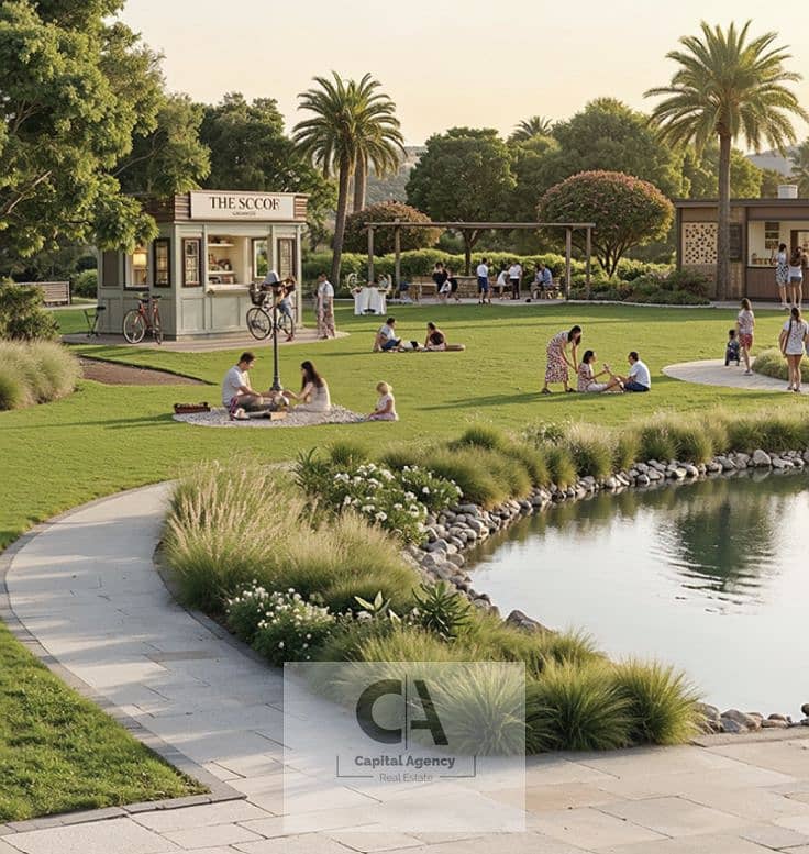 Apartment for sale in the heart of the New Capital in R4 in Park Sight compound with a down payment of only 2.5% next to La Vista and Palm Hills - Widok 6