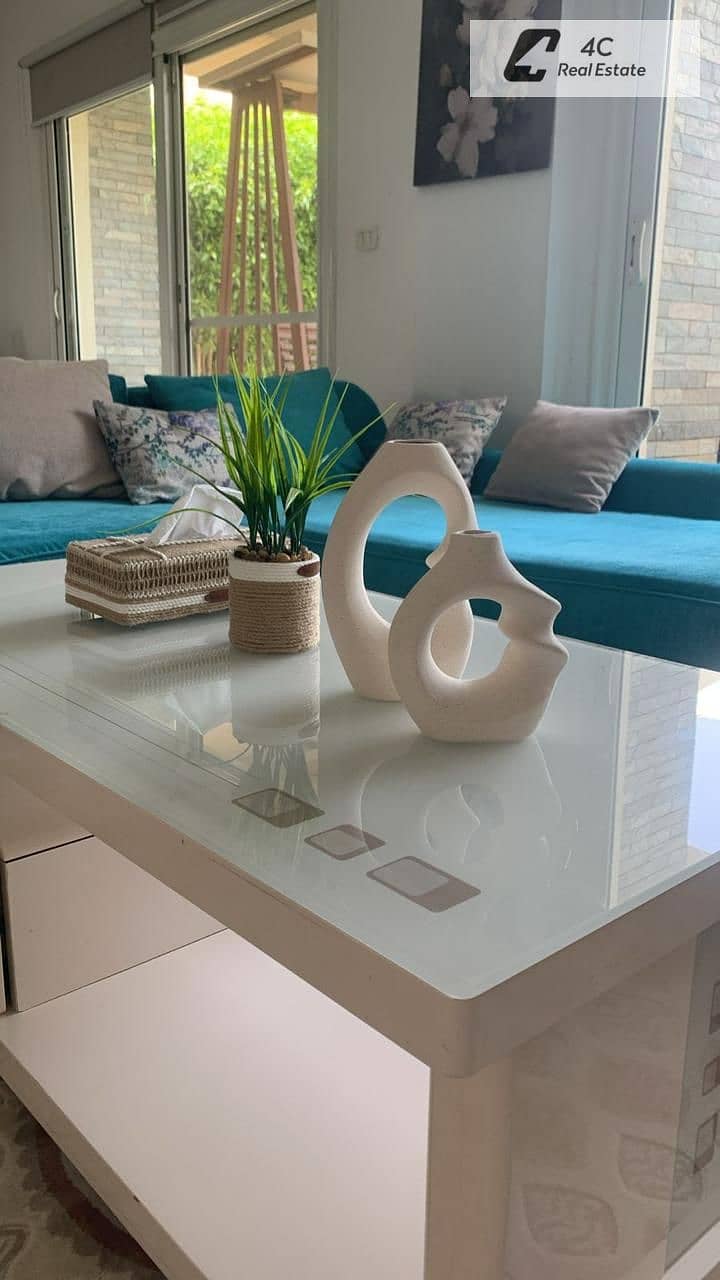 Duplex for sale, 180 square meters, fully furnished, below market price, view of swimming pool, very special location in Amwaj, North Coast. - Ansicht 5