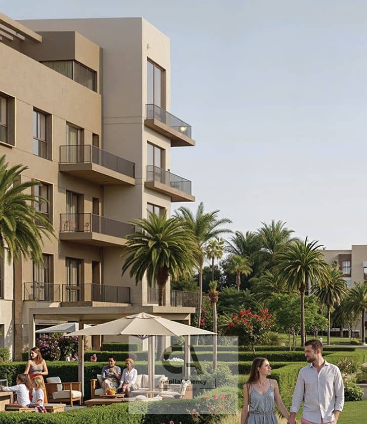 Apartment for sale in the heart of the New Capital in R4 in Park Sight compound with a down payment of only 2.5% next to La Vista and Palm Hills - Widok 5