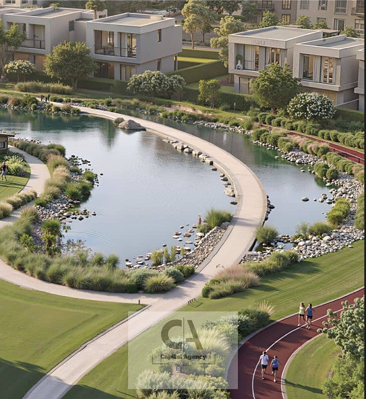 Apartment for sale in the heart of the New Capital in R4 in Park Sight compound with a down payment of only 2.5% next to La Vista and Palm Hills - Widok 6