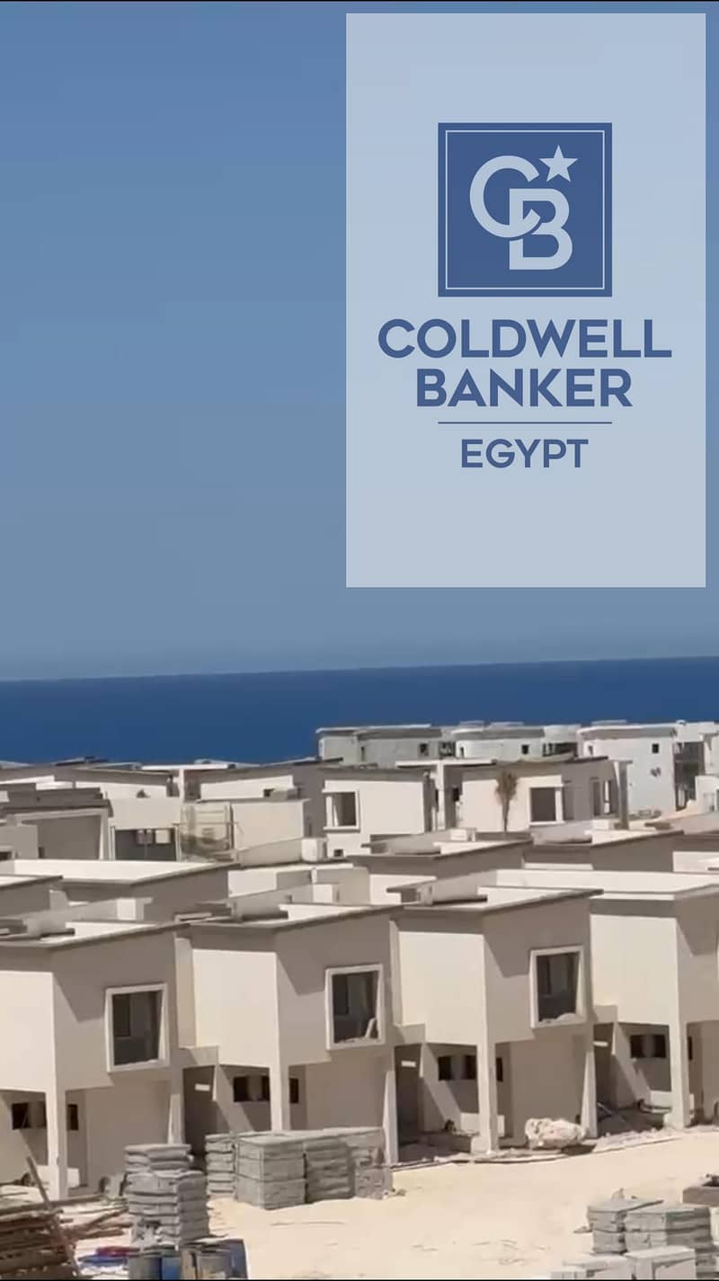 Apartment 135m + 18m terrace for sale, fully finished with a direct sea view in Cali Coast, Ras El Hekma – North Coast - 3 bedrooms - Ansicht 2