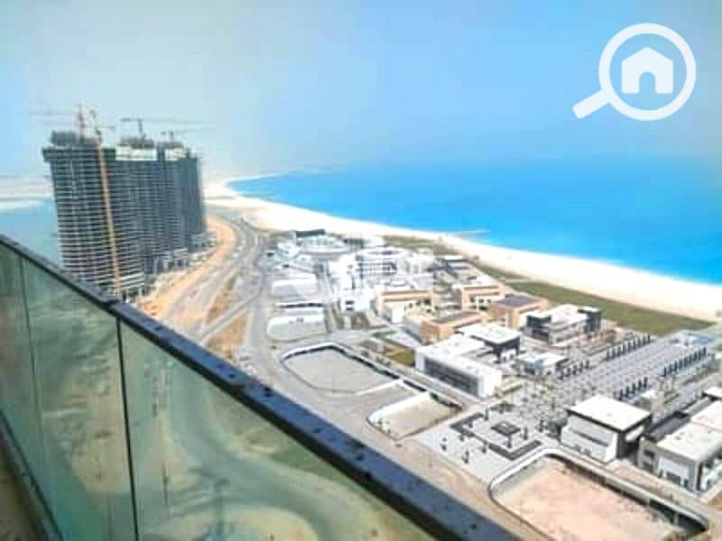 Apartment for sale, ready for immediate occupancy, fully finished, with a sea view in New Alamein Towers, North Coast, New Alamein City - Widok 4
