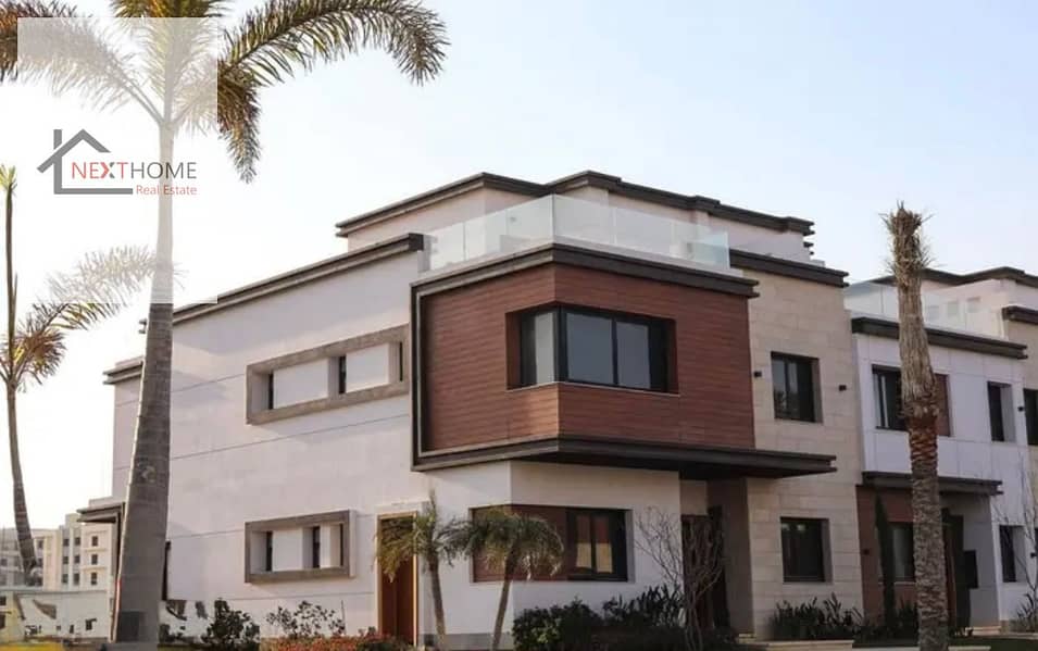 Lowest price corner townhouse in Azzar 2, Fifth Settlement, New Cairo. Prime location, great view, flexible payment plan - Ansicht 4