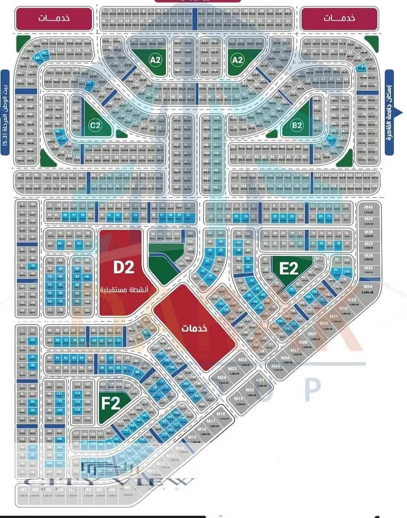 Opportunity for housing, first investment, a plot of land for sale in بيت وطن, west of the university. A very distinctive plot, 500 square meters in size, located west of the university, one of the strongest locations for housing and investment. - Ansicht 3
