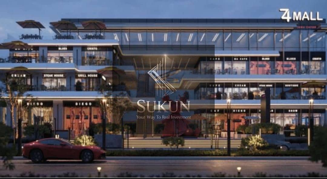 Retail shop for sale in Z4 Mall Janna Zayed – 26 sqm in a prime location within Janna Zayed – an excellent investment opportunity for EGP 3,300,000 - Mehr