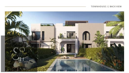 4 Bedroom Townhouse for Sale in 6th of October, Giza - Spring Valley Town house Corner (68-JE)-14. jpg