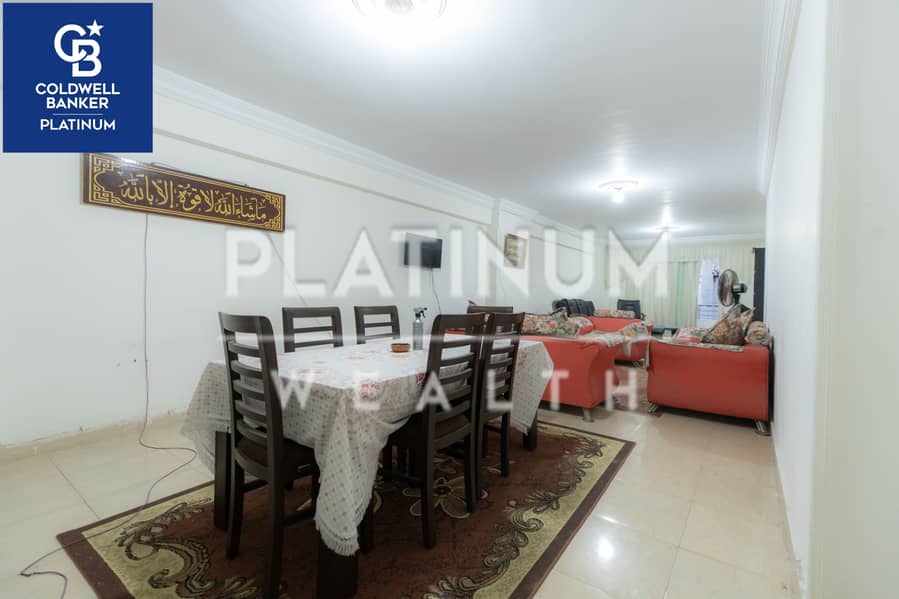 Open view Lux finishing Furnished apartment for rent, 200 m² in Al-Ibrahimia (Tanis Street) - Widok 5