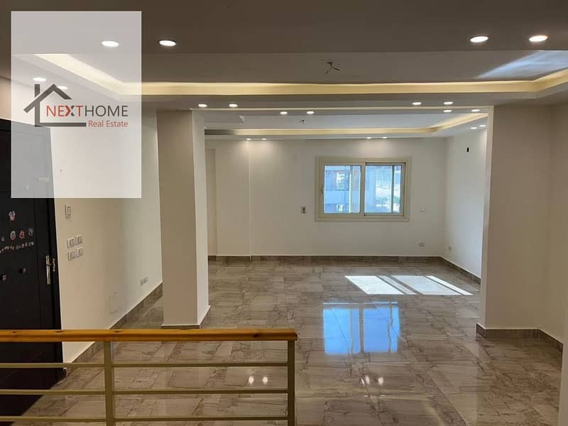 Fully finished duplex with a private garden in Corniche Heights, located next to The American University in Cairo (AUC), featuring a prime location, h - Ansicht 6