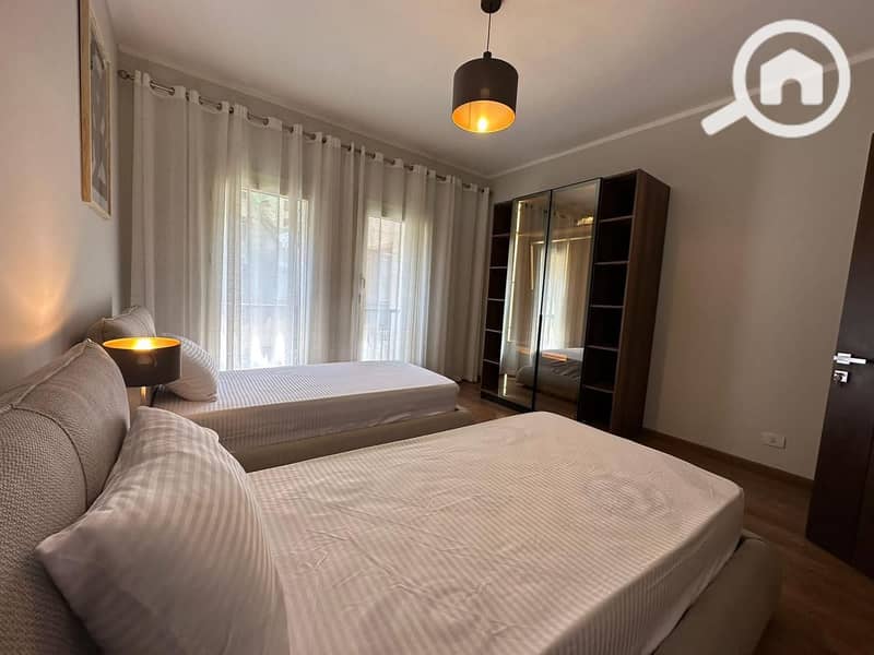 Hotel apartment for sale in the heart of New Cairo, immediate delivery, fully finished + air conditioning with installments over 5 years - Widok 6