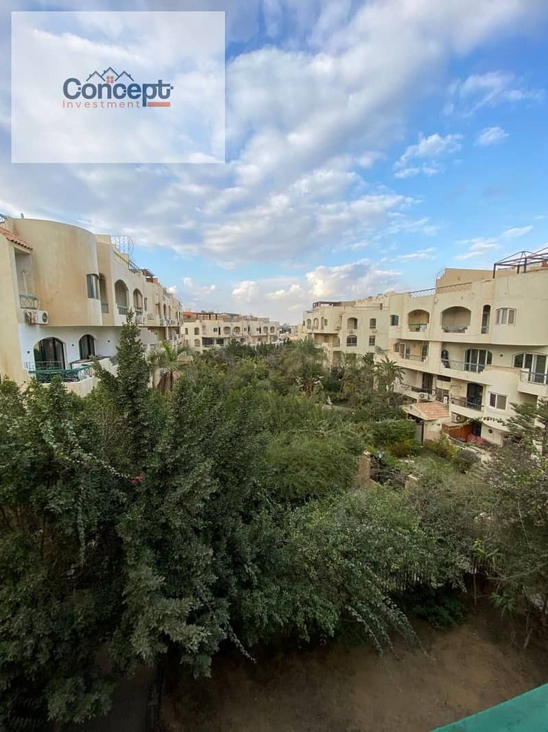 Fully Furnished with AC’s Triplex 262m for Sale in Zizinia Compound New Cairo | 4BR | Panoramic Roof Terrace | Prime Location Near AUC - Mehr