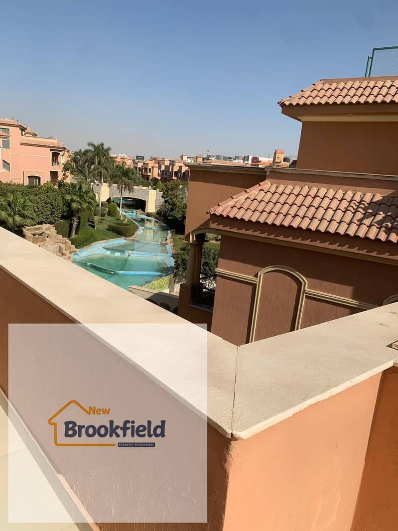 villa Standalone furnished for rent in Emerald Park Compound, next to 90 Street in New Cairo, Fifth Settlement. – pohled 3
