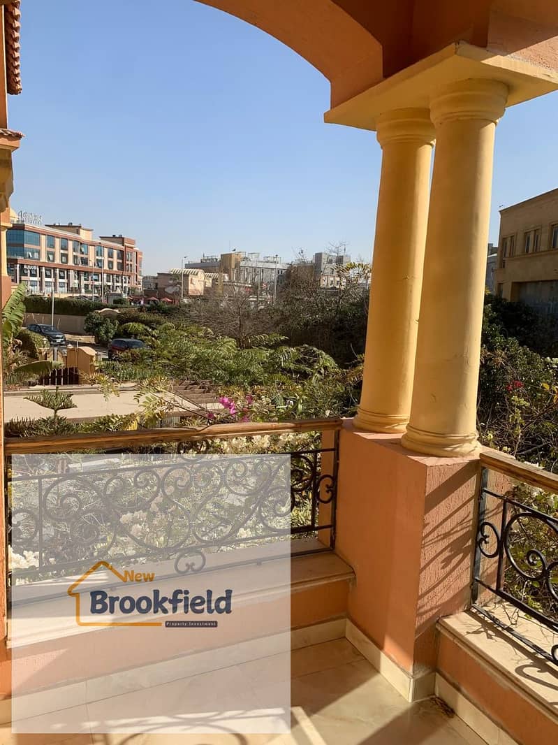 villa Standalone furnished for rent in Emerald Park Compound, next to 90 Street in New Cairo, Fifth Settlement. – pohled 4