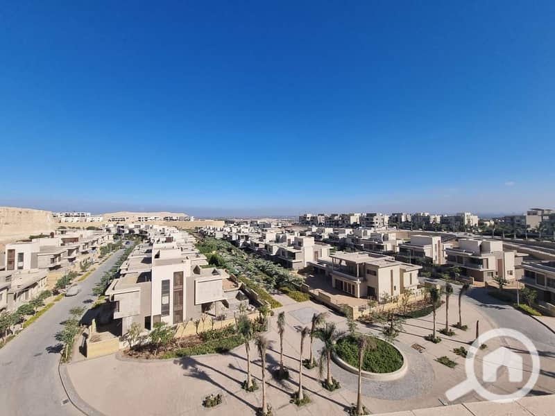 Open duplex with a view of the Pyramids, furnished with air conditioning in Pyramid Heights next to Palm Hills. - Ansicht 3