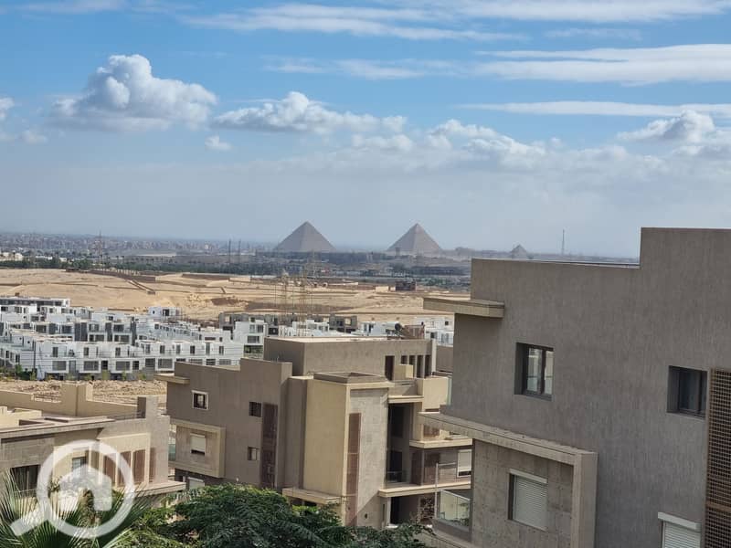 Open duplex with a view of the Pyramids, furnished with air conditioning in Pyramid Heights next to Palm Hills. - Ansicht 5