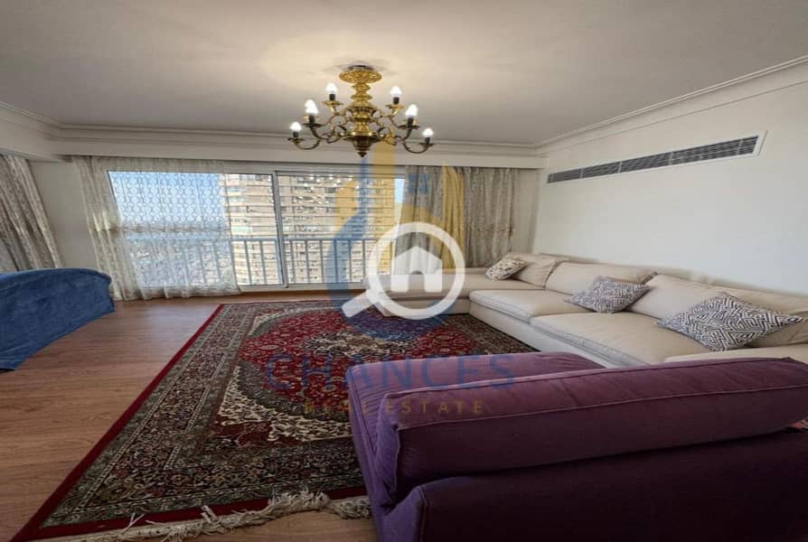 Fully Furnished Apartment for Sale on Maadi Corniche with Modern Finishing and Direct Nile View - Ansicht 4