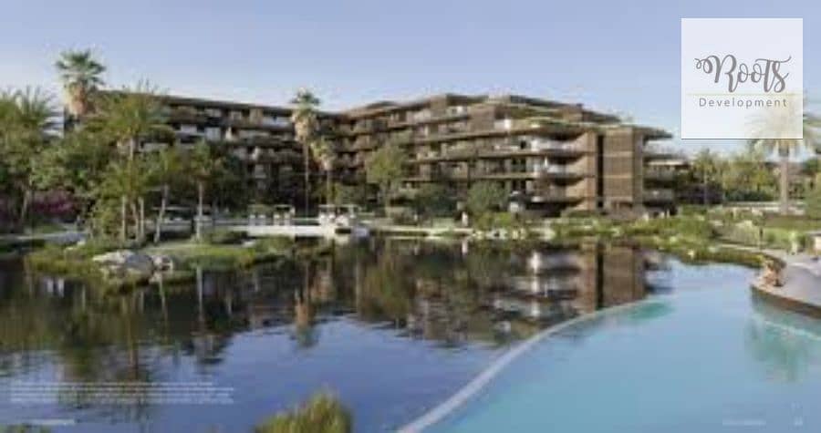For sale Office, 63 sqm, at a prime location, land scape view in Artlife New Giza, 6th of October City. - Widok 3