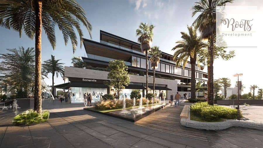 For sale Office, 63 sqm, at a prime location, land scape view in Artlife New Giza, 6th of October City. - Widok 4