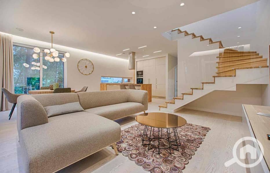 High-end finished duplex with air conditioning, panoramic view of the Pyramids next to New Giza, Jules, West Hills, and Palm Springs. - Ansicht 2