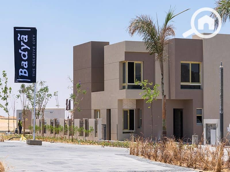 Corner Townhouse for Sale in Badya Palm Hills – Direct Landscape View – pohled 4