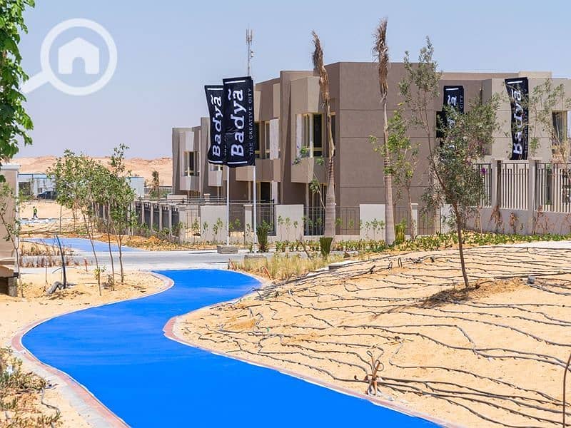 Corner Townhouse for Sale in Badya Palm Hills – Direct Landscape View – pohled 5