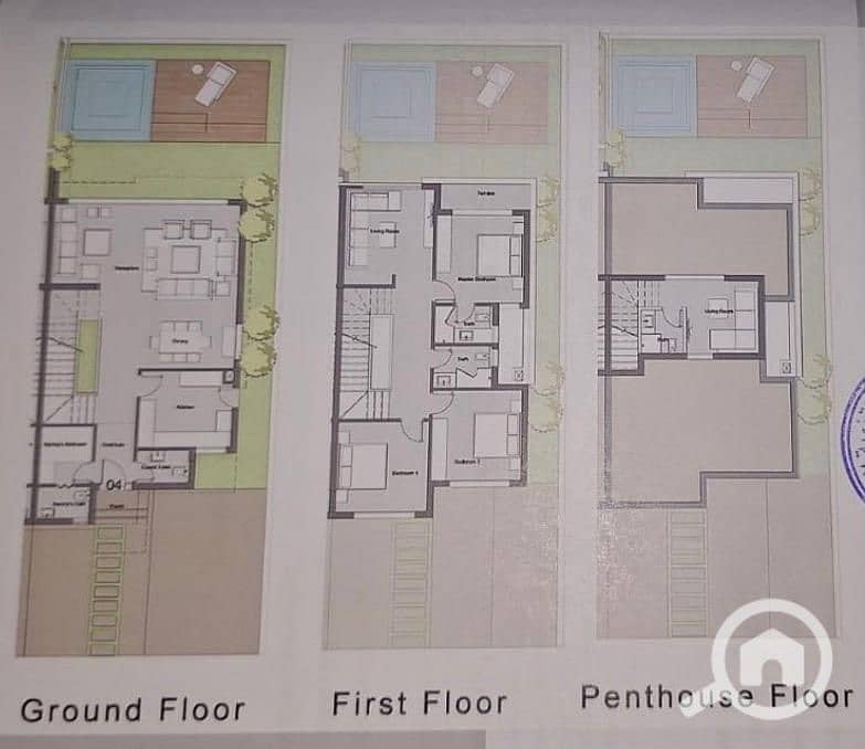 Corner Townhouse for Sale in Badya Palm Hills – Direct Landscape View – další
