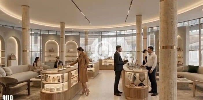 Ground floor shop, 47 sqm, in CRE8T Mall, October Gardens. Main facade, next to the banks complex. Down payment of 572k, with an 8-year installment plan, total price 5.7 million. - Widok 5