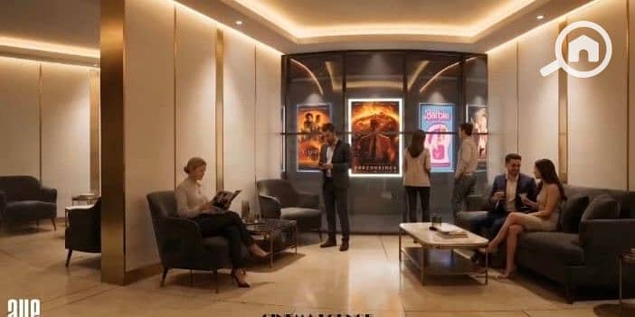 Ground floor shop, 47 sqm, in CRE8T Mall, October Gardens. Main facade, next to the banks complex. Down payment of 572k, with an 8-year installment plan, total price 5.7 million. - Widok 6