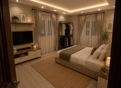 غرفة 1 غرفة نوم للايجار في القاهرة الجديدة، القاهرة - غرفة للايجار بالتجمع الاول - 1st Settlement - Jasmine City - من المالك