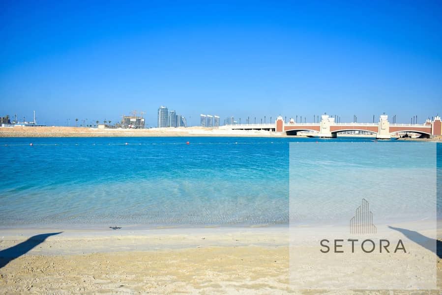 Luxury chalet 214m in North Edge Towers Alamein, direct view of the sea and lagoon, fully finished with air conditioning, and convenient installments - Ansicht 6
