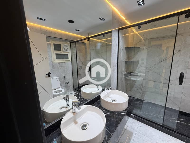 First residence with hotel finishing and a wonderful view of the Nile for daily and monthly rent for families looking for upscale and distinguished living in Dokki. - Ansicht 6