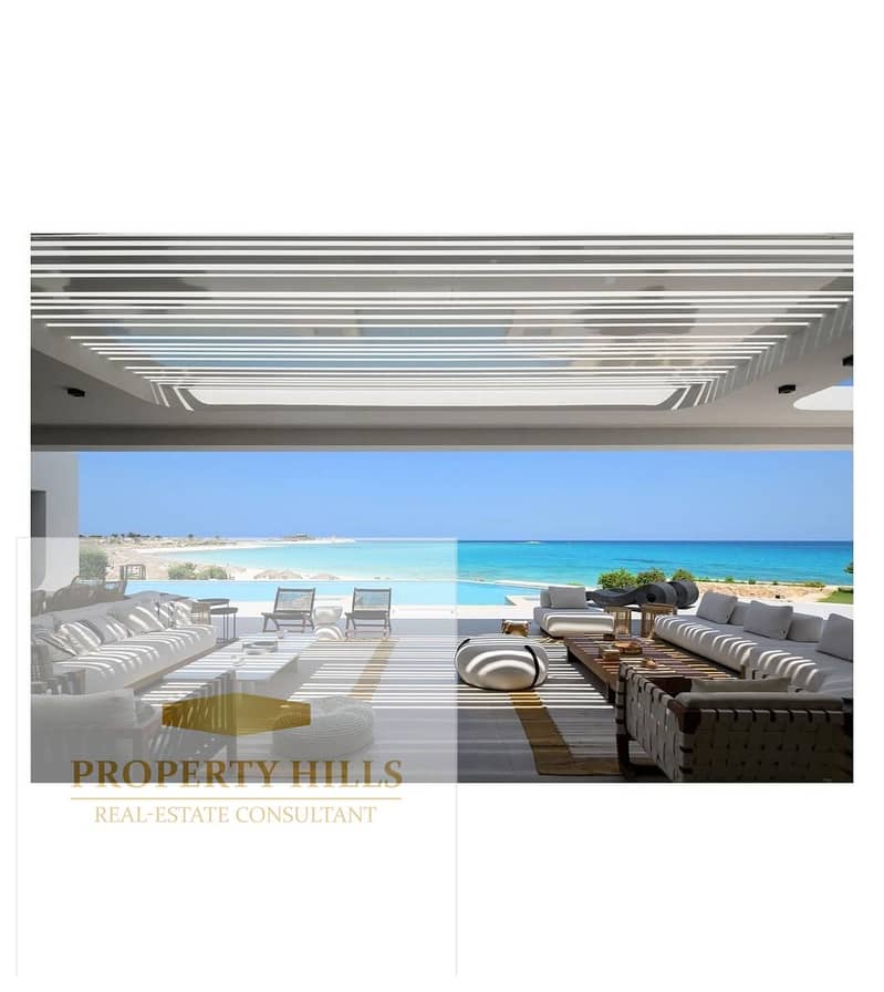 Villa for Sale dierct on sea view with Acsses and fully finished modon raselhekma cash 3.900. 000 - Widok 4
