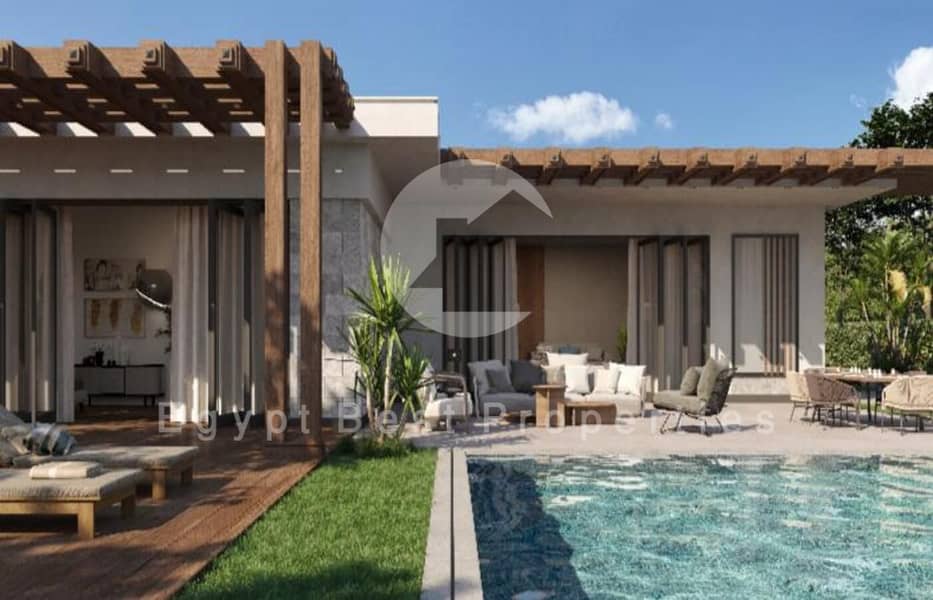 Ready-to-Move Luxury Villa | Fully Finished + ACs | Private Garden | Prime Location | Direction White Ras El Hekma | North Coast - Widok 3