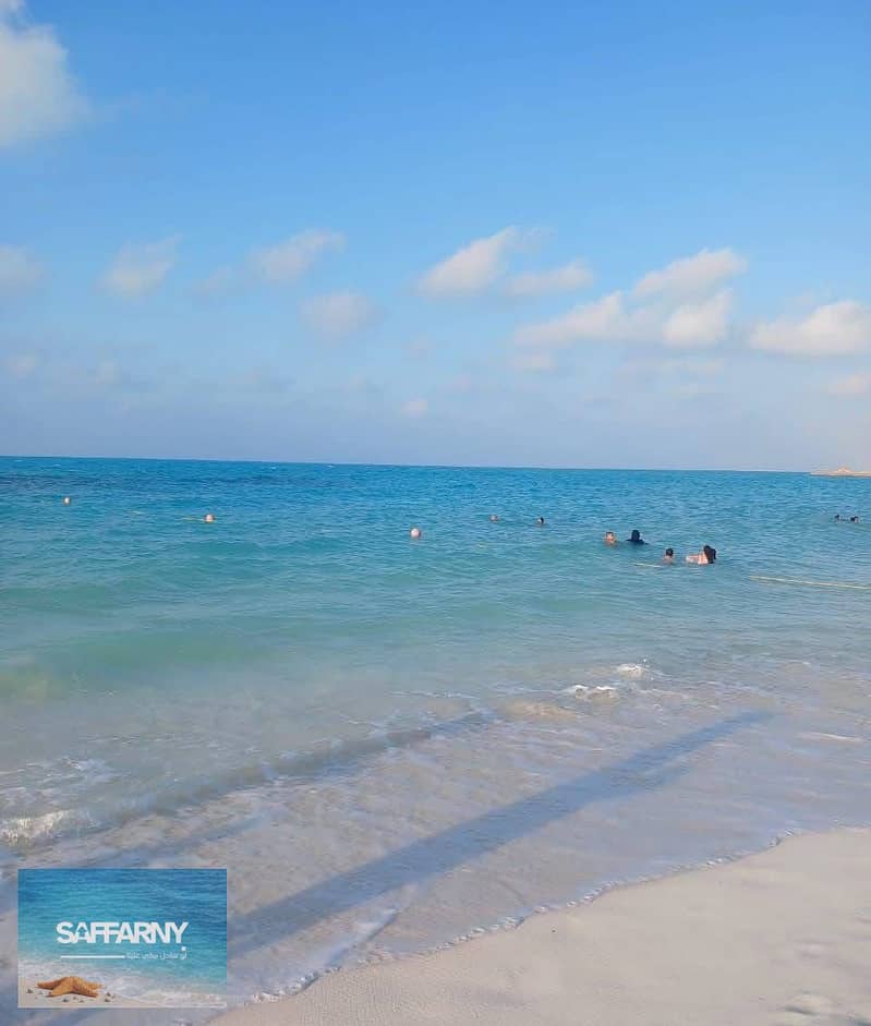 2 Bedroom Chalet for Rent in Aqua View North Coast | Ground Floor with Garden | AC | Main Pool View - Mehr