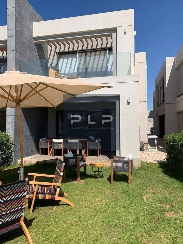 TwinHouse Villa Resale for Sale in La Vista Cascada North Coast at kilometer 133 Sidi Abdel Rahman next to Marassi Hacienda Bay and New Alamein - Widok 4